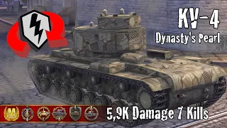 KV-4  |  5,9K Damage 7 Kills  |  WoT Blitz Replays