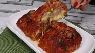 ROCAMBOLE DE LINGUIÇA TOSCANA   NÃO CONSIGO PARAR DE COMER!!