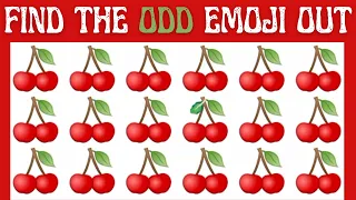 HOW GOOD ARE YOUR EYES #176 | Find The Odd Emoji Out | Emoji Puzzle Quiz
