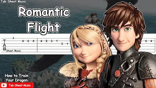 Romantic Flight - How To Train Your Dragon Guitar Tutorial