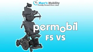 Permobil F5 Vertical Standing with Headlights! - Review #6723