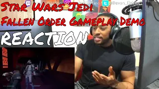 Star Wars Jedi: Fallen Order Gameplay Demo - E3 2019 REACTION | DaVinci REACTS
