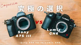 【どっちを選ぶ？】LUMIX GH6 と Sony α7S III を本気で比較してみた結果