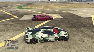 Gta 5 Invetero Coquette D10 vs Benefactor Krieger drag race - Which is Fastest?