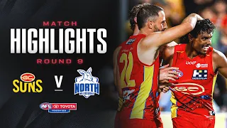 Gold Coast Suns v North Melbourne Highlights | Round 9, 2024 | AFL