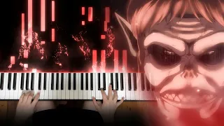 Attack on Titan Final Season Part 3 Official Main Trailer Music on Piano