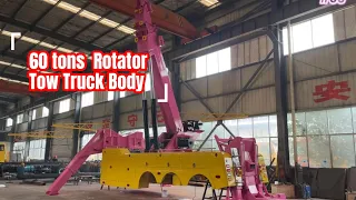 50 Tons 60 Tons 75 Tons Rotator Tow Truck Body/Wrecker Truck Body Customized As Per Your Chassis