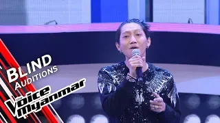 Judson Fish - Min Ma Shi Yin Ma Phyit Lo (El Naung) | Blind Audition - The Voice Myanmar 2019