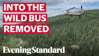 Into the Wild bus removed from Alaskan wilderness after years of hiker deaths and rescues
