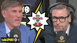 "They've only got THEMSELVES to blame" 😩 Simon Jordan & Martin Keown react to Southampton going down