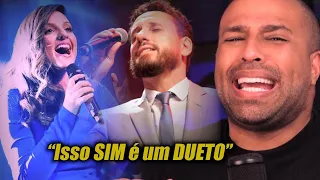 LEONARDO GONÇALVES E LAURA MORENA : O MELHOR DUETO QUE JÁ OUVI | Análise Vocal [REACT]