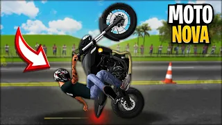 MT 07 E CORREÇÕES NA NOVA ATUALIZAÇÃO DO MOTO WHEELIE 3D 🔥