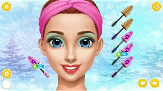 Princess Gloria Makeup Salon - Frozen Beauty Makeover Games For Girls - Fun Girl Care Kids Game