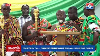 Watch how Top Chiefs In Western North Region Endorsed Bawumia To Be President