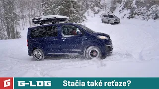 GLOG#70 - Ako si vybrať reťaze? Pasujú akékoľvek? A čo môj Peugeot Traveller?