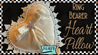 How To: Shabby Chic Heart Pillow For Ring Bearer - Bridal Fair 2024