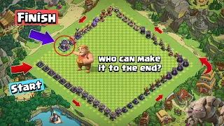 Longest Defense Formation Challenge | Clash of Clans