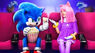 Sonic o Porxo Espinho Salva Amy Rose na Vida Real! Meu Pokémon Está Desaparecido!