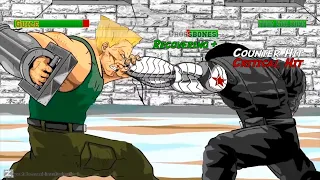 Guile vs Winter Soldier vs Crossbones...with healthbars