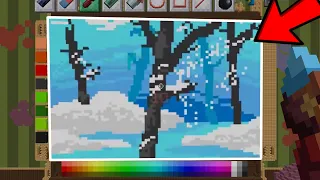 SNOW ⛄ (Hypixel Pixel Painters) but gone not wrong