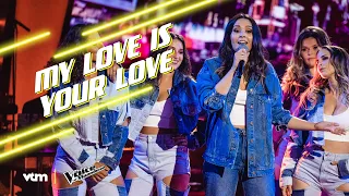 Nisrine - ‘My Love Is Your Love’ | Liveshow 2 | The Voice van Vlaanderen | VTM