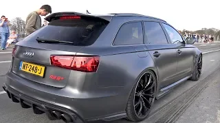 705HP Audi RS6+ ABT - Acceleration SOUNDS & Drag Racing!