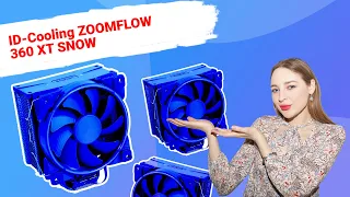 НИКС Компьютерный Супермаркет: видео про Водяное охлаждение ID-Cooling ZOOMFLOW 360 XT SNOW #1