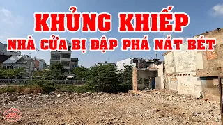 TRỜI đất KHU CHỢ LỚN SÀI GÒN HÔM NAY bị ĐẬP PHÁ NÁT BÉT rồi VIỆT KIỀU