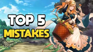 Top 5 Mistakes to Avoid in Guardian Tales!