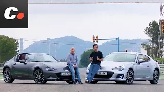 Subaru BRZ vs Mazda MX-5 RF | Comparativa | Prueba / Test / Review en español | Coches.net