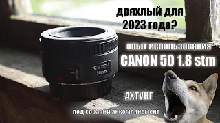 Опыт использования canon ef 50 1.8 stm. Лучший объектос для начинающих? Или недопортретник?