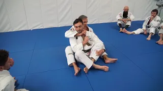 Choke or Armbar from the Back just like Professor Pedro Sauer Does.