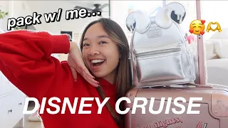 pack with me for a DISNEY CRUISE | Disney Creators Celebration 2023
