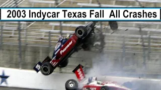 All Indycar Crashes from the 2003 Chevy 500