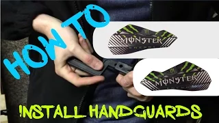 How To: Install and Fit Universal Fitment Polisport Handguards | Urbanbike.co.uk