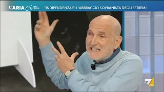 Marco Rizzo si scaglia contro Sinibaldi: "Tu sei il nemico"