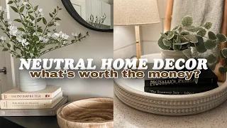 2024 HOME DECOR MUST HAVES / NEUTRAL DECOR IDEAS / DECORATING FOR SUMMER