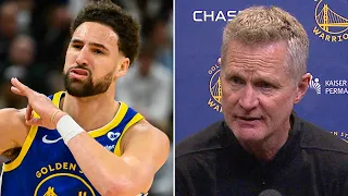 Steve Kerr Says Klay Thompson Will Continue to Come Off the Bench