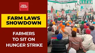 Farmers Says Ready For Talks, Adamant On Rollback of Farm Laws; Protesters To Sit On Hunger Strike