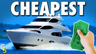 Top 5 CHEAPEST Private Yachts You Can Buy