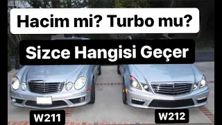 Mercedes W212 E250 CGİ 204 ps 310 nm && W211 E320 V6 224 ps 315 nm Performans Denemesi