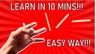 Learn to Throw a Toothpick in Less Than 10 Mins