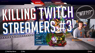 KILLING TWITCH STREAMERS WITH MOVEMENT IN APEX LEGENDS #3!