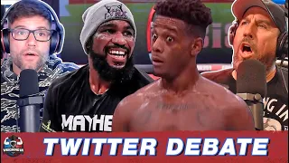 Jamahal Hill & Corey Anderson Debate on Twitter | WEIGHING IN