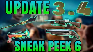 UPDATE 3.4 SNEAK PEEK 6 NEW WEAPONS GAMEPLAY IN NO MAN'S LAND!