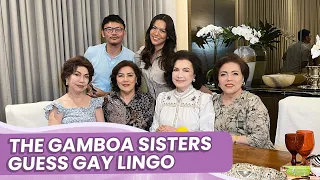 The Gamboa Sisters Guess Gay Lingo | Ciara Sotto