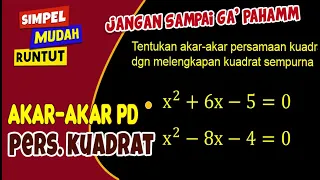 Melengkapkan Kuadrat Sempurna Matematika SMP