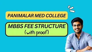 Panimalar Medical College Fees | Complete details