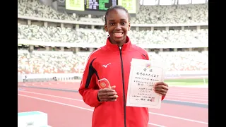 【東京ライジングスター陸上2023】女子100m バログン ハル選手　優勝コメント