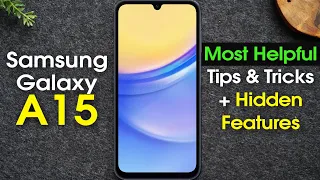 Samsung Galaxy A15 5G Tips and Tricks + Hidden Features | A15 5G | H2TechVideos